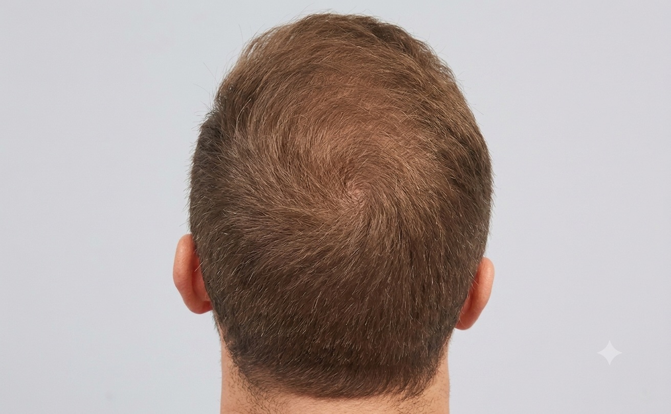 Hair fall treatment result - after
